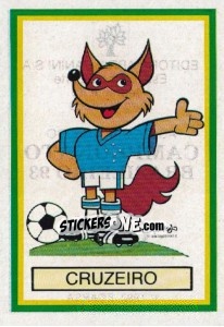 Cromo Mascot - Campeonato Brasileiro 1993 - Abril