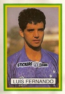 Cromo Luis Fernando - Campeonato Brasileiro 1993 - Abril