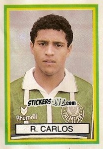 Sticker R. Carlos - Campeonato Brasileiro 1993 n. 154 - Abril
