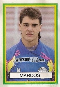 Sticker Marcos - Campeonato Brasileiro 1993 n. 158 - Abril