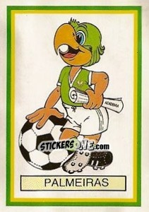 Sticker Mascot - Campeonato Brasileiro 1993 - Abril