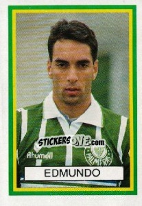 Cromo Edmundo - Campeonato Brasileiro 1993 - Abril