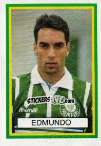 Sticker Edmundo - Campeonato Brasileiro 1993 n. 160 - Abril