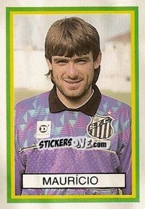 Sticker Mauricio - Campeonato Brasileiro 1993 - Abril