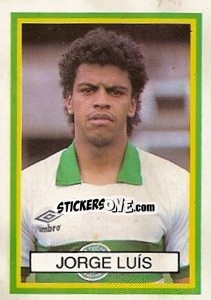 Sticker Jorge Luis - Campeonato Brasileiro 1993 - Abril