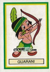 Sticker Mascot - Campeonato Brasileiro 1993 - Abril