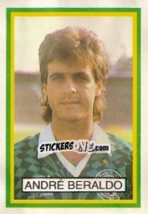 Cromo Andre Beraldo - Campeonato Brasileiro 1993 - Abril