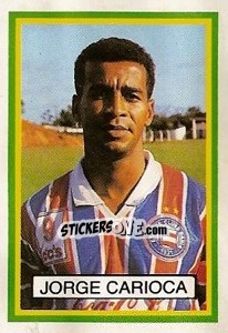 Cromo Jorge Carioca - Campeonato Brasileiro 1993 - Abril