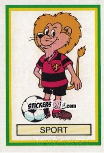 Sticker Mascot - Campeonato Brasileiro 1993 - Abril