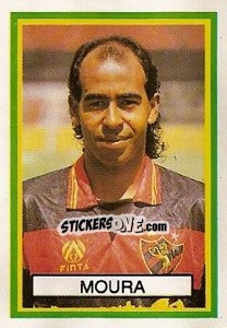 Cromo Moura - Campeonato Brasileiro 1993 n. 287 - Abril