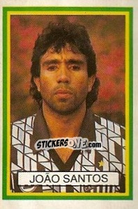 Figurina Joao  Santos - Campeonato Brasileiro 1993 - Abril