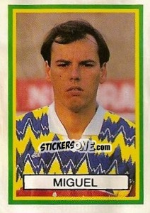 Cromo Miguel - Campeonato Brasileiro 1993 - Abril