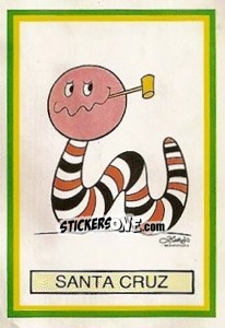 Sticker Mascot - Campeonato Brasileiro 1993 - Abril