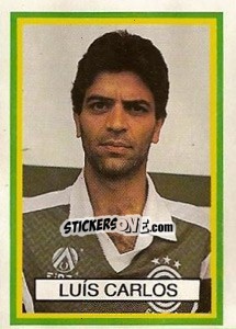 Cromo Luis Carlos - Campeonato Brasileiro 1993 - Abril