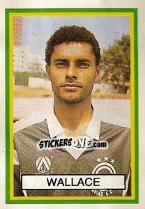 Cromo Wallace - Campeonato Brasileiro 1993 - Abril