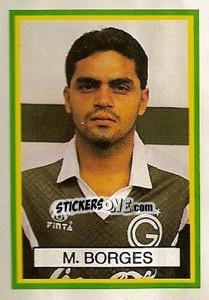 Cromo M. Borges - Campeonato Brasileiro 1993 n. 346 - Abril