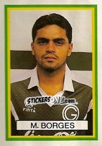 Figurina M. Borges - Campeonato Brasileiro 1993 - Abril