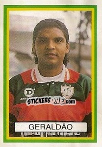 Cromo Geraldao - Campeonato Brasileiro 1993 - Abril