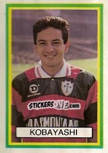 Cromo Kobayashi - Campeonato Brasileiro 1993 - Abril