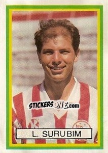 Sticker L. Surubim - Campeonato Brasileiro 1993 - Abril