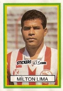 Cromo Milton Lima - Campeonato Brasileiro 1993 - Abril