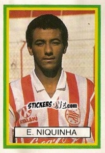 Cromo E. Niquinha - Campeonato Brasileiro 1993 - Abril