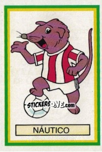 Sticker Mascot - Campeonato Brasileiro 1993 - Abril