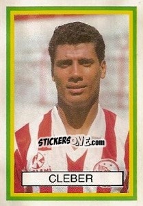 Cromo Cleber - Campeonato Brasileiro 1993 - Abril