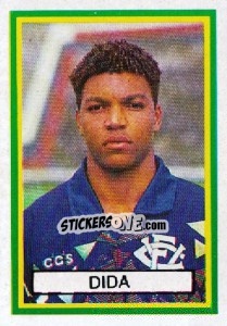 Sticker Dida - Campeonato Brasileiro 1993 n. 402 - Abril