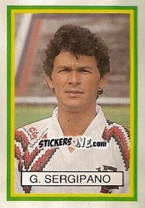 Cromo G. Sergipano - Campeonato Brasileiro 1993 - Abril