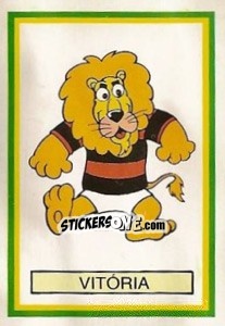 Cromo Mascot - Campeonato Brasileiro 1993 - Abril