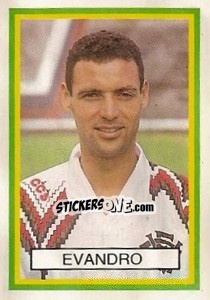 Cromo Evandro - Campeonato Brasileiro 1993 - Abril