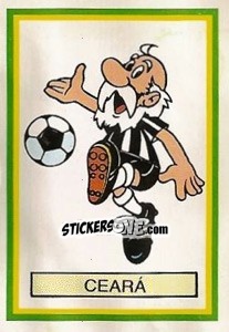 Sticker Mascot - Campeonato Brasileiro 1993 - Abril