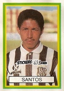 Cromo Santos - Campeonato Brasileiro 1993 n. 451 - Abril