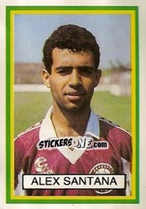 Cromo Alex Santana - Campeonato Brasileiro 1993 - Abril