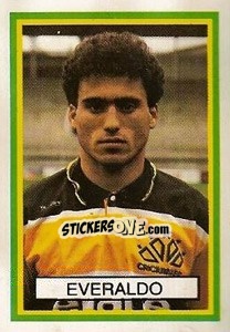 Figurina Everaldo - Campeonato Brasileiro 1993 - Abril