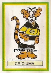 Sticker Mascot - Campeonato Brasileiro 1993 - Abril