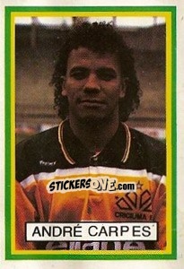 Cromo Andre Carpes - Campeonato Brasileiro 1993 - Abril