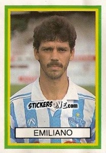 Cromo Emiliano - Campeonato Brasileiro 1993 - Abril