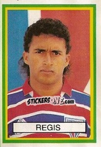 Cromo Regis - Campeonato Brasileiro 1993 - Abril