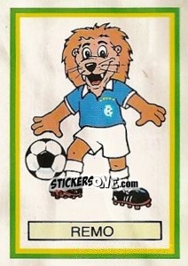 Figurina Mascot - Campeonato Brasileiro 1993 - Abril