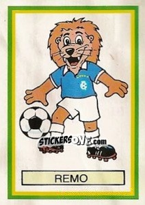 Sticker Mascot - Campeonato Brasileiro 1993 n. 537 - Abril
