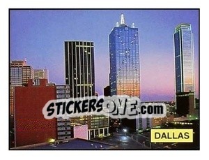 Sticker Dallas - Campeonato De Futebol Mundial 1994 - Panini