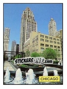 Sticker Chicago - Campeonato De Futebol Mundial 1994 n. 6 - Panini