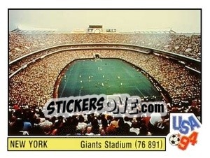 Figurina Giants Stadium - Campeonato De Futebol Mundial 1994 - Panini
