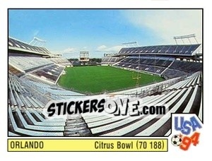 Sticker Citrus Boul - Campeonato De Futebol Mundial 1994 - Panini