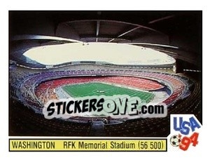 Figurina RFX Memorial Stadium - Campeonato De Futebol Mundial 1994 - Panini