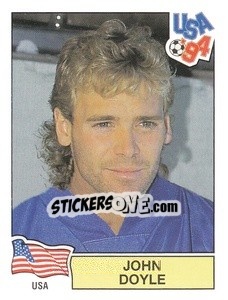 Sticker John Doyle - Campeonato De Futebol Mundial 1994 n. 18 - Panini