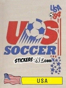 Sticker Insígnia - Campeonato De Futebol Mundial 1994 - Panini