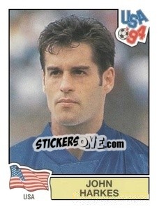 Sticker John Harkes - Campeonato De Futebol Mundial 1994 n. 25 - Panini